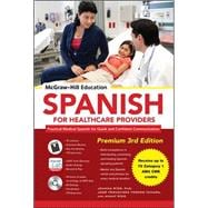 McGraw-Hill Education Spanish for Healthcare Providers, Premium 3rd Edition 9780071842174