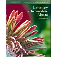 Student Solutions Manual Elementary & Intermediate Algebra 9780077292188