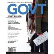GOVT 2 (with Political Science CourseMate with eBook and InfoTrac 1-Semester Printed Access Card) 9781439082188