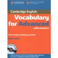 Cambridge Vocabulary for Advanced with Answers and Audio CD 9780521182201