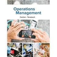 Operations Management, 1e 9781259142208