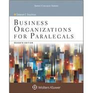 Business Organizations for Paralegals 9781454852209