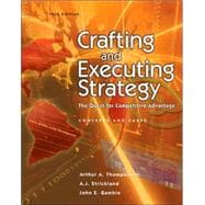 Crafting and Executing Strategy: The Quest for Competitive Advantage w/OLC/Premium Content Card 9780072962215
