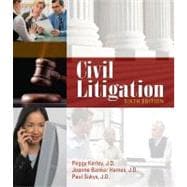 Civil Litigation 9781111312220