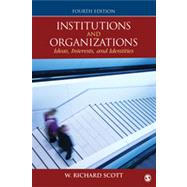 Institutions and Organizations 9781452242224