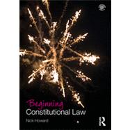 Beginning Constitutional Law 9780415692229