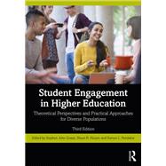 Student Engagement in Higher Education 9780367002244