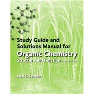 Study Guide/Solutions Manual for Organic Chemistry 9781464162251