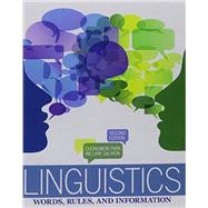 Linguistics: Words Rules and Information 9781465212252