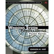 Windows System Programming, Paperback 9780134382258
