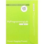 Starting out with Python, Student Value Edition with MyProgrammingLab -- Access Card Package 9780133862263