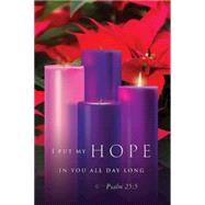 Hope / Advent Sunday 1 Bulletin 9781501802263