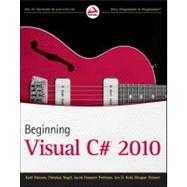 Beginning Visual C# 2010 9780470502266
