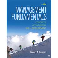 Management Fundamentals 9781483352268