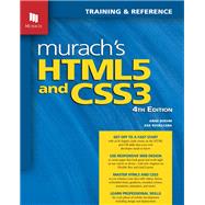 Murach's Html5 and Css3 9781943872268