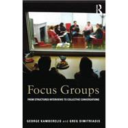 Focus Groups: From structured interviews to collective conversations 9780415692274