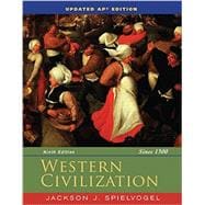 Western Civilization Since 1300 9781305272293