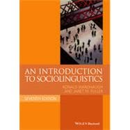 An Introduction to Sociolinguistics 9781118732298