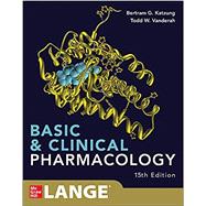 Basic and Clinical Pharmacology 15e 9781260452310