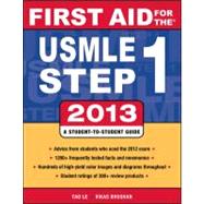 First Aid for the USMLE Step 1 2013 9780071802321