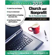 Zondervan Church and Nonprofit Tax & Financial Guide 2015: For 2014 Tax Returns 9780310492344