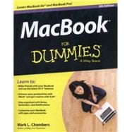 Macbook for Dummies 9781118862346