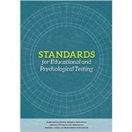 Standards for Educational and Psychological Testing (2014 edition) 9780935302356