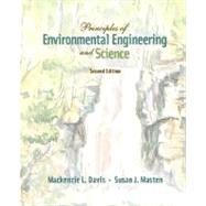 Principles of Environmental Engineering & Science 9780073122359