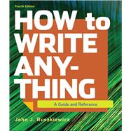 How to Write Anything 9781319282363