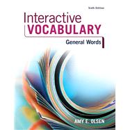 Interactive Vocabulary 9780134122373