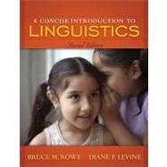 Concise Introduction to Linguistics, A