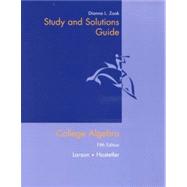 College Algebra Student Study Guide : Used with ... Larson-College Algebra