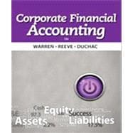 Corporate Financial Accounting 9781133952411