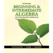 Beginning and Intermediate Algebra: An Integrated Approach, 6th Edition 9781133382423