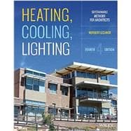 Heating, Cooling, Lighting: Sustainable Design Methods for Architects, Fourth Edition 9781118582428