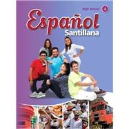 Espanol Santillana HS Level 4 Student Book with Audio CD 9781622632428
