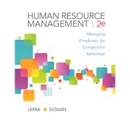 HUMAN RESOURCE MANAGEMENT, Managing Employees for Competitive Advantage, second edition 9780983332435