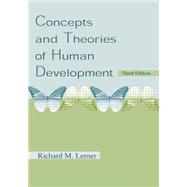 Concepts and Theories of Human Development 9781138012455