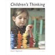 Children's Thinking : Cognitive Development and Individual Differences 9780534622459