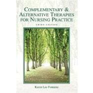 Complementary & Alternative Therapies for Nursing Practice 9780135102466