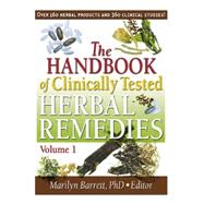 The Handbook of Clinically Tested Herbal Remedies, Volumes 1 & 2 9780415652469