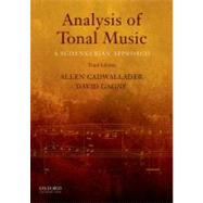 Analysis of Tonal Music A Schenkerian Approach 9780199732470
