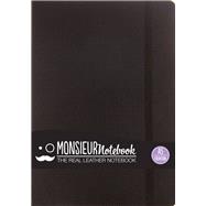 Monsieur Notebook Black Leather Fountain Medium 9781781432471