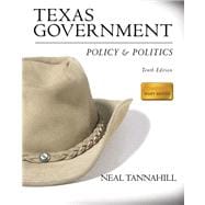 Texas Government : Policy and Politics- (Value Pack W/MySearchLab) 9780205702480