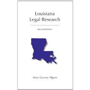 Louisiana Legal Research 9781611632484
