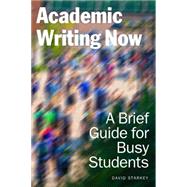 Academic Writing Now 9781554812493