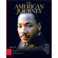 American Journey, The: Teaching and Learning Classroom Edition, Volume 2 9780131992498