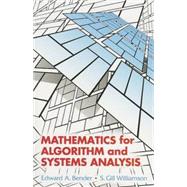 Mathematics for Algorithm and Systems Analysis