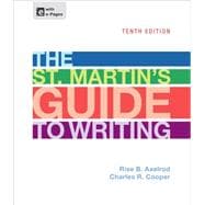 The St. Martin's Guide to Writing 9781457632501