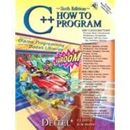 C++ How to Program 9780136152507